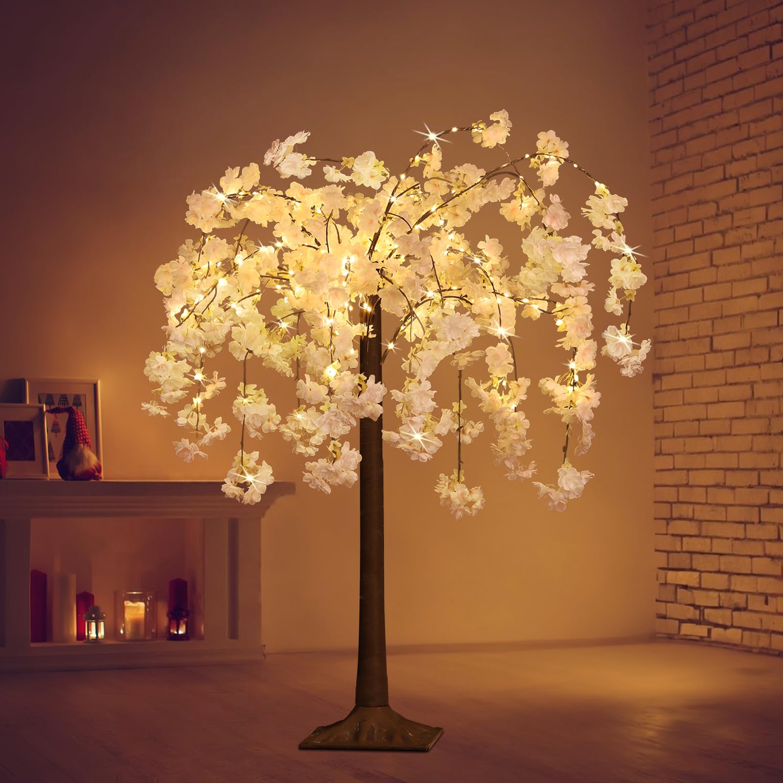Amazon.com: OUSHENG Lighted Cherry Blossom Tree LED Artificial